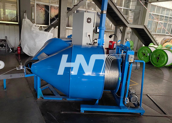 উচ্চ গতির উত্পাদন লাইনের জন্য ফ্লায়ার পেওফ মেশিন শঙ্কু পেওফ মেশিন